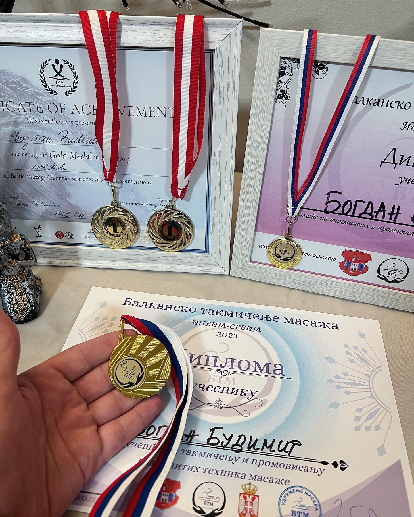 Balkansko takmičenje masaža Inđija 2023***