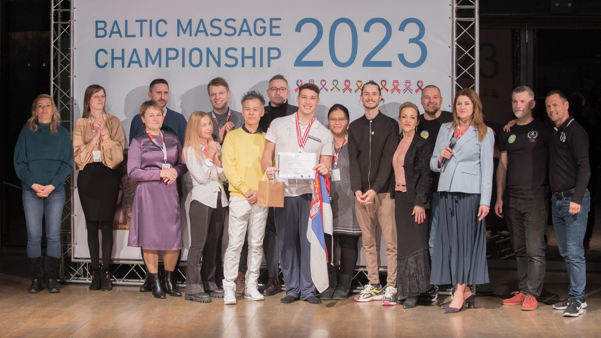 Prvo mesto u kategoriji "švedska masaža" i prvo mesto celog šampionata